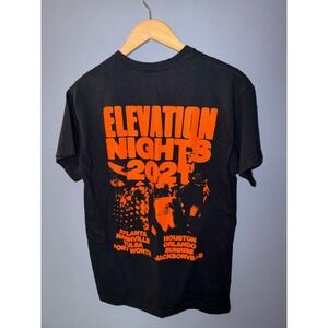 Elevation Worship Elevation Nights 2021 Tour T-Shirt Mens Medium Black‎ Orange